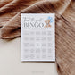 Find the Guest Bingo Baby Shower Game, Bear with Blue Bow Balloons, Boy Teddy Bear, We Can Bearly Wait, Editable Template Download TEMPLETT