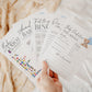 Bear Bundle of 20+ Baby Shower Games . Teddy with Blue Balloons, Boy Baby Shower, We Can Bearly Wait, Editable Template Download Templett