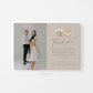 Gender Reveal Thank You Card with Photo, Boho Minimalist Baby Shower, Gender Neutral, PRINTABLE Template Templett Instant Download GR2-T