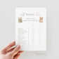 Old Wives Tales Gender Reveal Game Template, What Will Baby Be, Boho Outfits Baby Shower, Neutral, Editable Template Download TEMPLETT GR2-T
