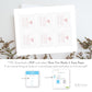Thank You Favor Tags Pink Bow Template, Tags Stickers Labels, Baby Shower Sprinkle, Bridal Shower, Personalized Editable PRINTABLE Templett