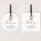 Bear Baby Shower Thank You Favor Tags Template . Sage Green Balloons Tag Sticker Label . Personalized Editable PRINTABLE Templett Download