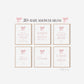 Pink Bow Bundle of 30+ Baby Shower Signs, Girl Baby Shower Game Signs, Table Signs, Baby Sprinkle, Editable Template Download TEMPLETT