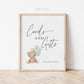 Cards and Gifts Baby Shower Sign, Teddy Bear Beige Balloons, Girl Boy Baby Shower Sprinkle, We Can Bearly Wait, Template Download TEMPLETT