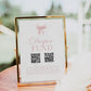 Diaper Fund, Pink Bow Girl Baby Shower, QR Code Venmo CashApp Paypal Zelle Cash Gift, Editable Template Digital Download TEMPLETT