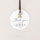 Bear Baby Shower Thank You Favor Tags Template . Sage Green Balloons Tag Sticker Label . Personalized Editable PRINTABLE Templett Download