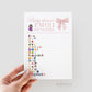 Emoji Pictionary Pink Bow Baby Shower Game, Girl Baby Sprinkle Game, Printable Editable Template Instant Digital Download TEMPLETT
