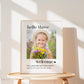 Kids Birthday Welcome Sign, Hello Photo Sign, Boy or Girl First Second Third Fourth Fifth, Editable Template Digital Download TEMPLETT