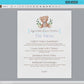 Food Label Card . Foldable Buffet Cupcakes Tent Card . Teddy Bear Baby Shower Blue Boy . PRINTABLE Editable Templett Instant Download . B1-T