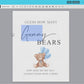 Bear Bundle of 20+ Baby Shower Games . Teddy with Blue Balloons, Boy Baby Shower, We Can Bearly Wait, Editable Template Download Templett