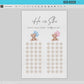He or She What Will Baby Be, Gender Guess Sign, Bear with Pink Blue Balloons Baby Gender Reveal Game, Editable Template Download TEMPLETT