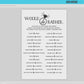Would She Rather PRINTABLE Bridal Shower Game . Couples Shower Rehearsal Party . Kraft + Minimalist . Editable Template Download Templett