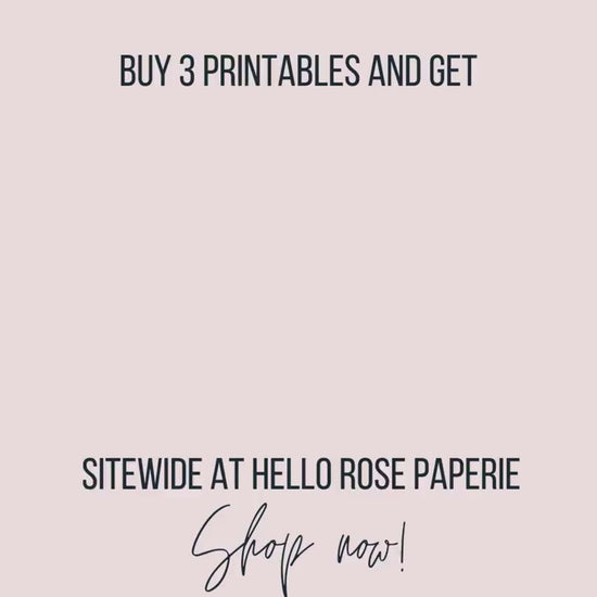 Baby Shower Bingo Gift Opening Game . Printable Floral Watercolor Pink Roses Greenery Eucalyptus . Girl Baby Shower . Instant Download